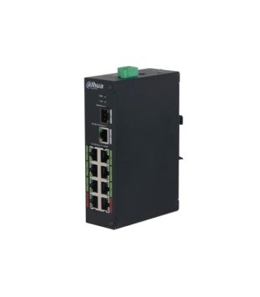 DAHUA Switch  LR2110-8ET-120-V2 PoE ports 8 DH-LR2110-8ET-120-V2