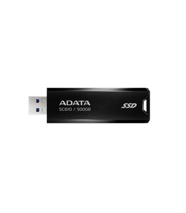 ADATA External SSD  Read speed 550 MB/s Write speed 500 MB/s 1000 GB SC610-1000G-CBK/RD SC610-1000G-CBK/RD