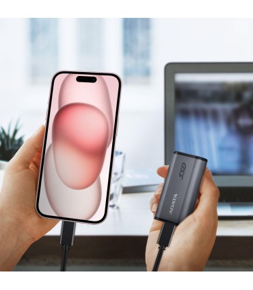 ADATA External SSD  SE880 2TB USB-C Write speed 2000 MBytes/sec Read speed 2000 MBytes/sec AELI-SE880-2TCGY