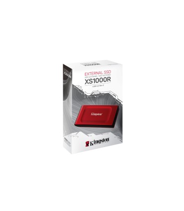 KINGSTON External SSD  XS1000 2TB USB 3.2 Write speed 1000 MBytes/sec Read speed 1050 MBytes/sec SXS1000R/2000G