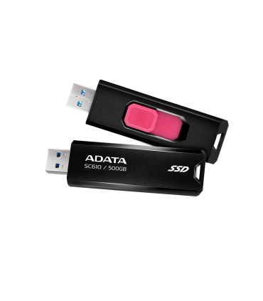 ADATA External SSD  Read speed 550 MB/s Write speed 500 MB/s 1000 GB SC610-1000G-CBK/RD SC610-1000G-CBK/RD