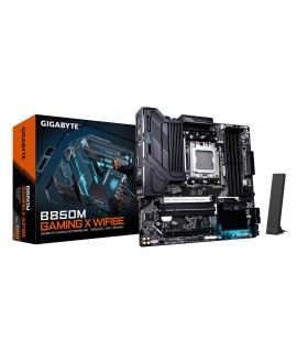 GIGABYTE Mainboard  AMD B850 Socket AM5 micro ATX RAM DDR5-SDRAM 4xSlots Wi-Fi Yes Bluetooth Yes 2xNumber of M.2 (M) slots  B850