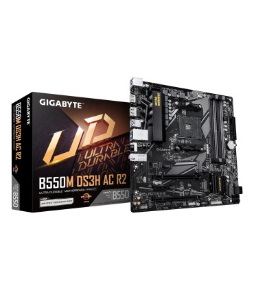 GIGABYTE Mainboard  AMD B550 SAM4 Micro-ATX Memory DDR4 Memory slots 4 B550MDS3HACR2