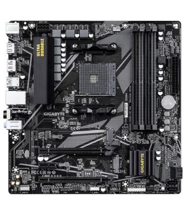 GIGABYTE Mainboard  AMD B550 SAM4 Micro-ATX Memory DDR4 Memory slots 4 B550MDS3HACR2