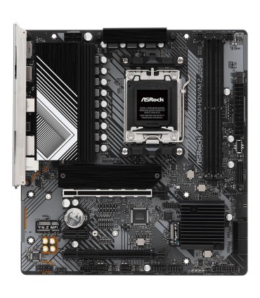 ASROCK Mainboard  AMD B650 SAM5 Micro-ATX Memory DDR5 Memory slots 2 1xPCI-Express 4.0 1x 2xPCI-Express 4.0 16x 1xM.2 1xHDMI 1xD