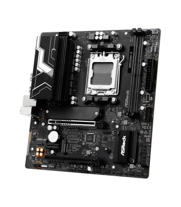 ASROCK Mainboard  AMD B850 SAM5 Micro-ATX Memory DDR5 Memory slots 2 B850M-XR2.0