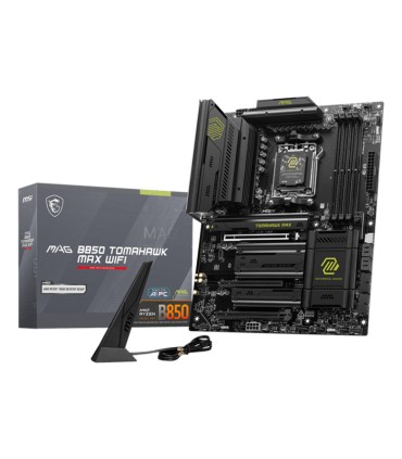 MSI Mainboard  AMD B850 SAM5 ATX Memory DDR5 Memory slots 4 3xPCI-Express 16x 4xM.2 1xHDMI 1xAudio-In 1xAudio-Out 4xUSB 2.0 1xUS