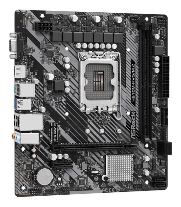 ASROCK Mainboard  Intel H610 LGA1700 Micro-ATX Memory DDR4 Memory slots 2 1xPCI-Express 3.0 1x 1xPCI-Express 4.0 16x 1xM.2 1x15p
