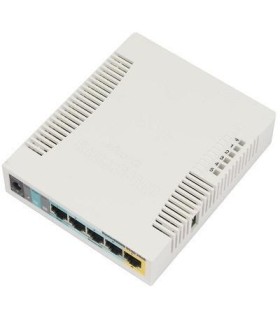 MIKROTIK Access Point  IEEE 802.11b IEEE 802.11g IEEE 802.11n 1xUSB 2.0 5x10/100M RB951UI-2HND