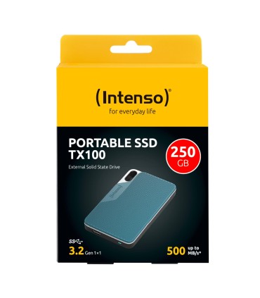 INTENSO External SSD  TX100 250GB USB-C 3826440