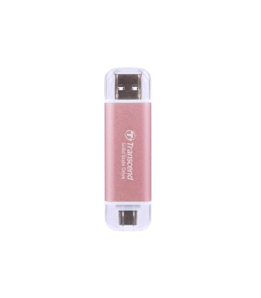 TRANSCEND External SSD  ESD310 512GB USB-C USB 3D NAND Write speed 900 MBytes/sec Read speed 1050 MBytes/sec TS512GESD310P