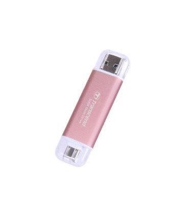 TRANSCEND External SSD  ESD310 512GB USB-C USB 3D NAND Write speed 900 MBytes/sec Read speed 1050 MBytes/sec TS512GESD310P
