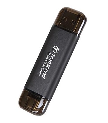 TRANSCEND External SSD  ESD310C 512GB USB-C USB 3D NAND TS512GESD310C