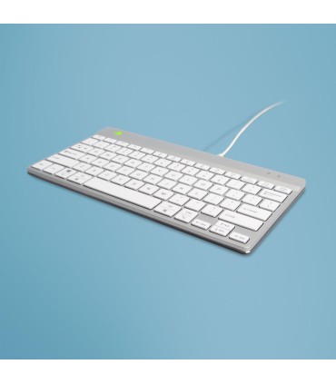 R-GO TOOLS KEYBOARD COMPACT BREAK ENG/WHITE RGOCOUSWDWH 