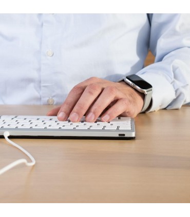 R-GO TOOLS KEYBOARD COMPACT BREAK ENG/WHITE RGOCOUSWDWH 