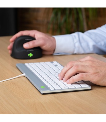 R-GO TOOLS KEYBOARD COMPACT BREAK ENG/WHITE RGOCOUSWDWH 