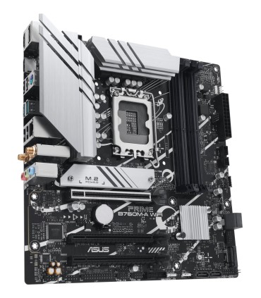 ASUS Mainboard  Intel B760 Express LGA1700 Micro-ATX Memory DDR5 Memory slots 4 3xPCI-Express 4.0 16x 2xM.2 2xHDMI 1xDisplayPort