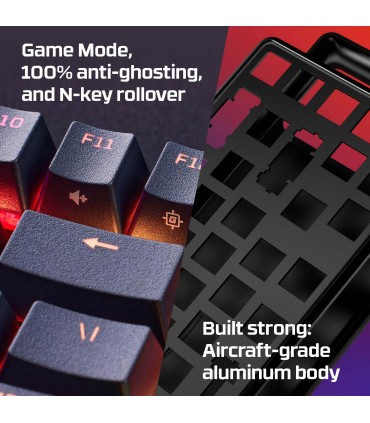 HYPERX KEYBOARD GAMING ALLOY ORIGINS/CORE ENG HX-KB7BLX-US 