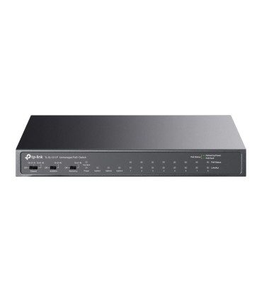 TP-LINK Switch  Desktop/pedestal 8x10Base-T / 100Base-TX 1xSFP 2xRJ45 PoE+ ports 8 65 Watts TL-SL1311P