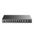 TP-LINK Switch  Desktop/pedestal 8x10Base-T / 100Base-TX 1xSFP 2xRJ45 PoE+ ports 8 65 Watts TL-SL1311P