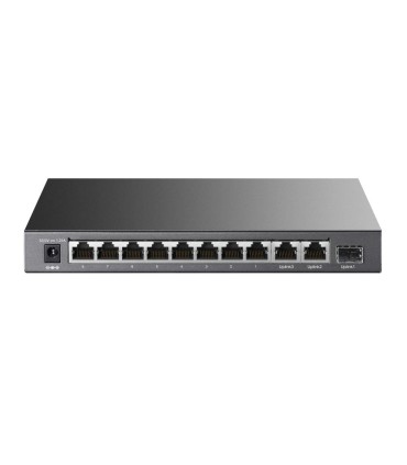 TP-LINK Switch  Desktop/pedestal 8x10Base-T / 100Base-TX 1xSFP 2xRJ45 PoE+ ports 8 65 Watts TL-SL1311P