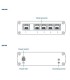 TELTONIKA Switch  TSW110000000 Switch type Unmanaged Switch layer L2 5xRJ-45 ports RJ-45 Ports Type Gigabit Ethernet (10/100/100