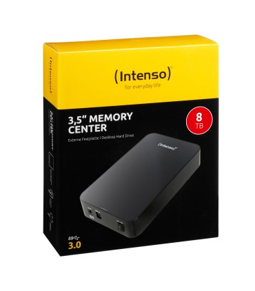 INTENSO External HDD  6031516 8TB USB 3.0 Drives 1 Black 6031516