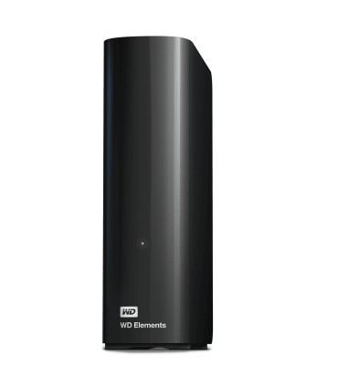 WESTERN DIGITAL External HDD  Elements Desktop 12TB USB 3.0 Drives 1 Black WDBWLG0120HBK-EESN