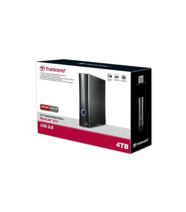 TRANSCEND External HDD  StoreJet 4TB USB 3.1 Drives 1 TS4TSJ35T3
