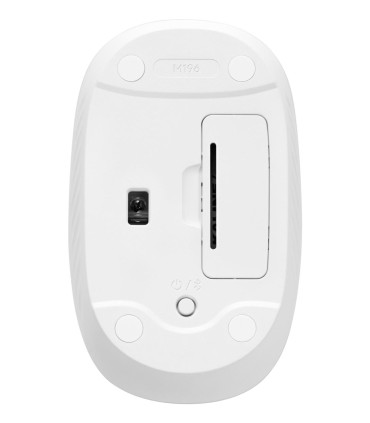 LOGITECH MOUSE BLUETH OPTICAL M196/WHITE 910-007460 