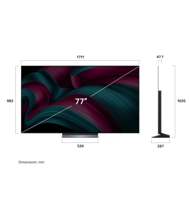 LG OLED77C51LA 4K OLED