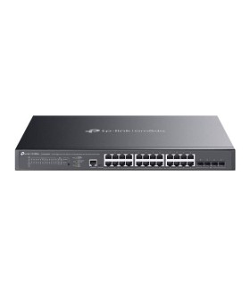 TP-LINK Switch  Omada SG3428XMPP Rack 24x10Base-T / 100Base-TX / 1000Base-T 4xSFP+ 1xConsole 1 PoE+ ports 16 500 Watts SG3428XMP