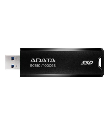 ADATA External SSD  Read speed 550 MB/s Write speed 500 MB/s 1000 GB SC610-1000G-CBK/RD SC610-1000G-CBK/RD