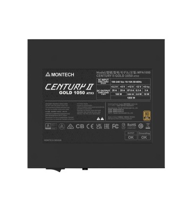 MONTECH Power Supply  CENTURY II ATX 1050 W CENTURYII1050