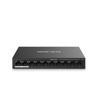 MERCUSYS Switch  Desktop/pedestal 10x10Base-T / 100Base-TX PoE+ ports 8 MS110P