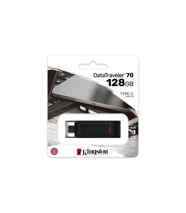 KINGSTON MEMORY DRIVE FLASH USB-C 128GB/DT70/128GB 