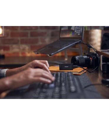 KINGSTON External SSD  XS1000 2TB USB 3.2 Write speed 1000 MBytes/sec Read speed 1050 MBytes/sec SXS1000/2000G