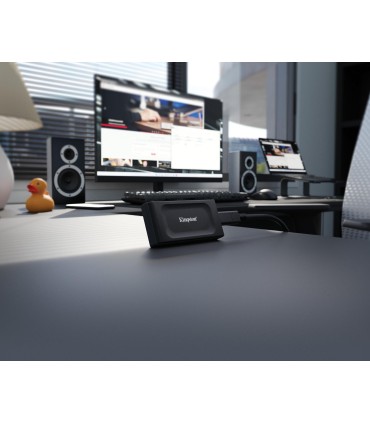 KINGSTON External SSD  XS1000 2TB USB 3.2 Write speed 1000 MBytes/sec Read speed 1050 MBytes/sec SXS1000/2000G