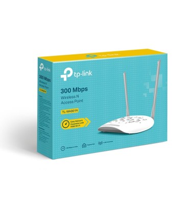 TP-LINK Access Point  300 Mbps 1x10Base-T / 100Base-TX Number of antennas 2 TL-WA801N