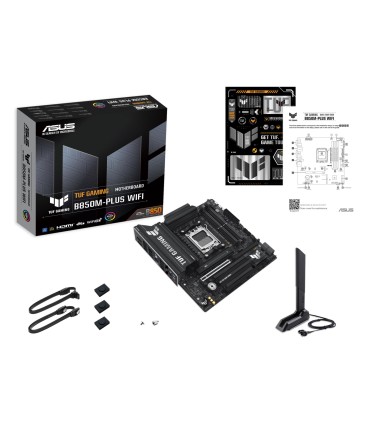 ASUS Mainboard  AMD B850 SAM5 Micro-ATX Memory DDR5 Memory slots 4 1xPCI-Express 4.0 1x 1xPCI-Express 4.0 16x 1xPCI-Express 5.0 