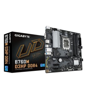 GIGABYTE Mainboard  Intel B760 Express LGA1700 Micro-ATX Memory DDR4 Memory slots 4 2xPCI-Express 3.0 1x 1xPCI-Express 4.0 16x 2
