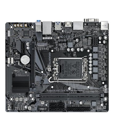 GIGABYTE Mainboard  Intel H610 LGA1700 Micro-ATX Memory DDR4 Memory slots 2 1xPCI-Express 3.0 1x 1xPCI-Express 4.0 16x 1xM.2 1x1