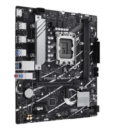 ASUS Mainboard  Intel B760 Express LGA1700 Micro-ATX Memory DDR4 Memory slots 2 2xPCI-Express 4.0 1x 1xPCI-Express 4.0 16x 2xM.2
