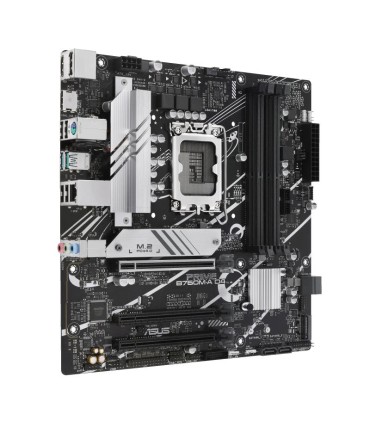 ASUS Mainboard  Intel B760 Express LGA1700 Micro-ATX Memory DDR4 Memory slots 4 1xPCI-Express 4.0 16x 2xM.2 1xHDMI 1xDisplayPort