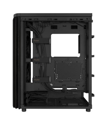 ASUS Case  ProArt PA401 Wood Edition - Tempered Glass Panel MidiTower Case product features Transparent panel Not included ATX C