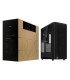 ASUS Case  ProArt PA401 Wood Edition - Tempered Glass Panel MidiTower Case product features Transparent panel Not included ATX C