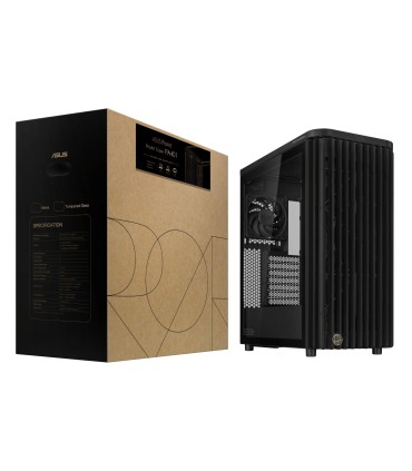 ASUS Case  ProArt PA401 Wood Edition - Tempered Glass Panel MidiTower Case product features Transparent panel Not included ATX C