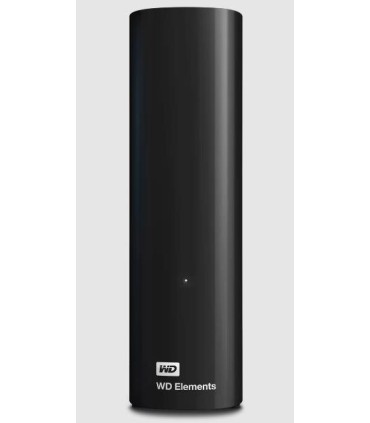 WESTERN DIGITAL External HDD  Elements Desktop WDBWLG0200HBK-EESN 20TB USB 3.0 Drives 1 Black WDBWLG0200HBK-EESN