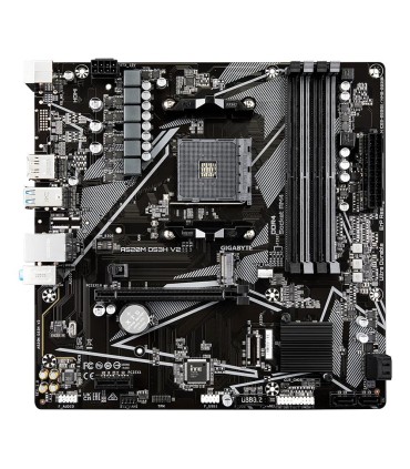 GIGABYTE Mainboard  AMD A520 SAM4 Micro-ATX Memory DDR4 Memory slots 4 A520MDS3HV2