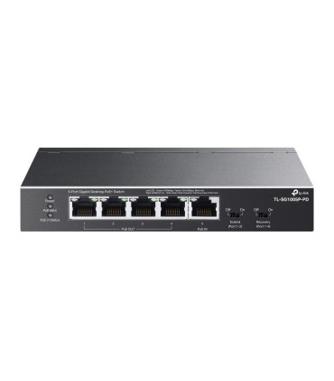 TP-LINK Switch  TL-SG1005P-PD Desktop/pedestal 5x10Base-T / 100Base-TX / 1000Base-T PoE+ ports 5 TL-SG1005P-PD